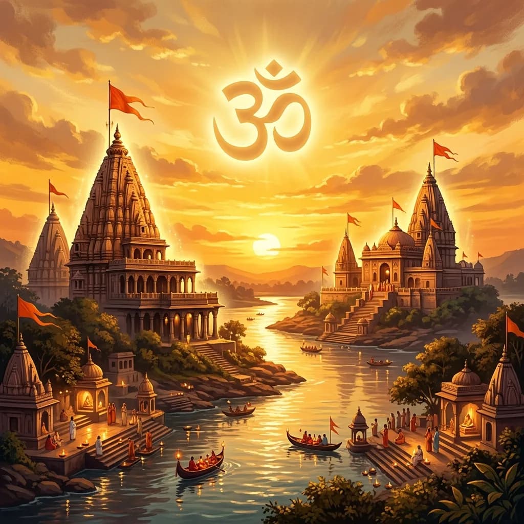 Sacred Narmada Evening Aarti